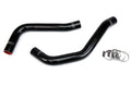 HPS Performance High Temp Reinforced Silicone Radiator Coolant Hose Kit Black 57-1784-BLK
