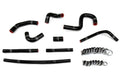 HPS Performance High Temp Reinforced Silicone Heater Coolant Hose Kit Black 57-1798-BLK