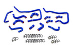 HPS Performance High Temp Reinforced Silicone Ancillary Coolant Hose Kit Blue 57-1805-BLUE