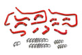 HPS Performance High Temp Reinforced Silicone Ancillary Coolant Hose Kit Red 57-1805-RED