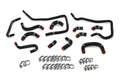HPS Performance High Temp Reinforced Silicone Ancillary Coolant Hose Kit Black 57-1806-BLK
