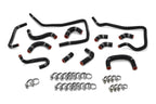 HPS Performance High Temp Reinforced Silicone Ancillary Coolant Hose Kit Black 57-1806-BLK