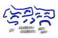 HPS Performance High Temp Reinforced Silicone Ancillary Coolant Hose Kit Blue 57-1806-BLUE