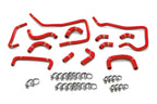 HPS Performance High Temp Reinforced Silicone Ancillary Coolant Hose Kit Red 57-1807-RED