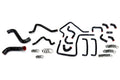 HPS Performance High Temp Reinforced Silicone Radiator Heater and Ancillary Coolant Hose Kit Black 57-1815-BLK