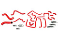 HPS Performance High Temp Reinforced Silicone Radiator Heater and Ancillary Coolant Hose Kit Red 57-1815-RED