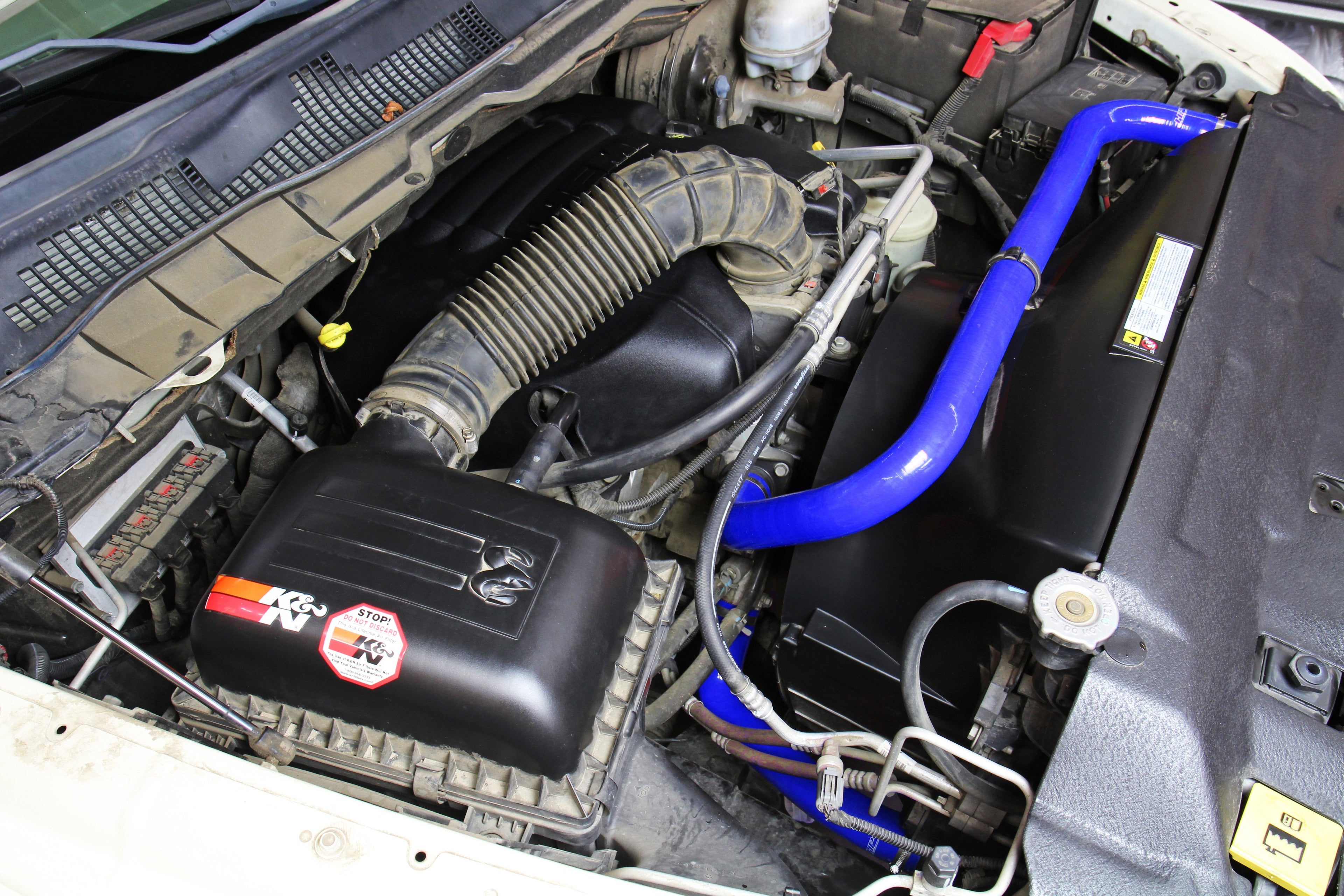 HPS Performance High Temp Reinforced Silicone Radiator Coolant Hose Kit, Blue, 57-1818-BLUE