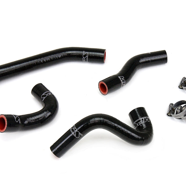 HPS Performance High Temp Reinforced Silicone Radiator Coolant Hose Kit Black 57-1824-BLK