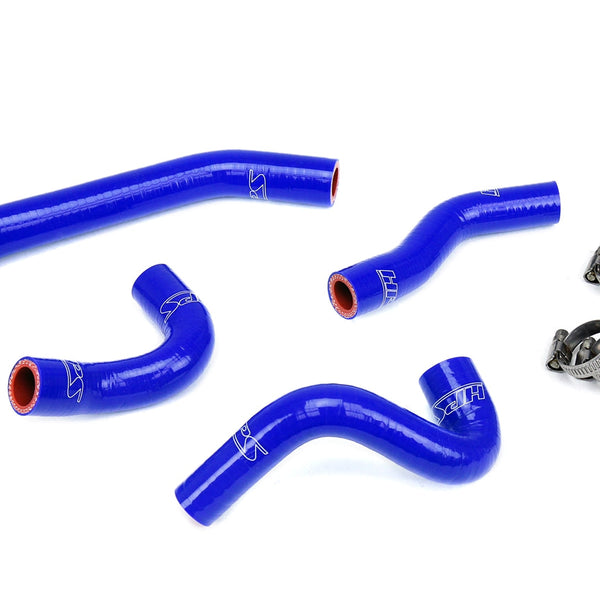 HPS Performance High Temp Reinforced Silicone Radiator Coolant Hose Kit Blue 57-1824-BLUE