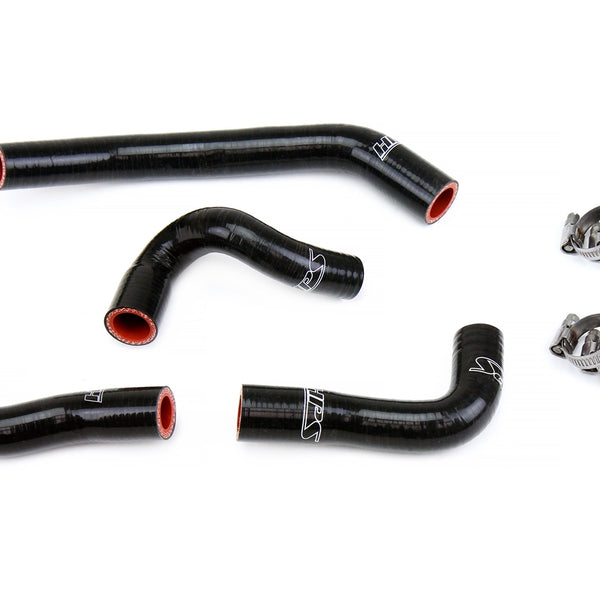HPS Performance High Temp Reinforced Silicone Radiator Coolant Hose Kit Black 57-1825-BLK