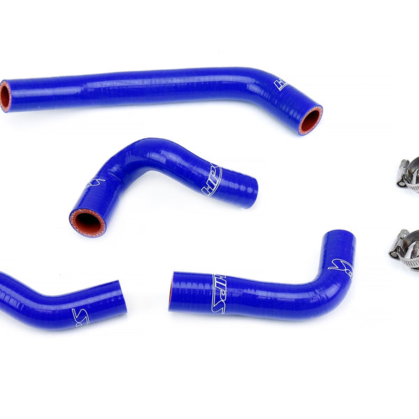 HPS Performance High Temp Reinforced Silicone Radiator Coolant Hose Kit Blue 57-1825-BLUE