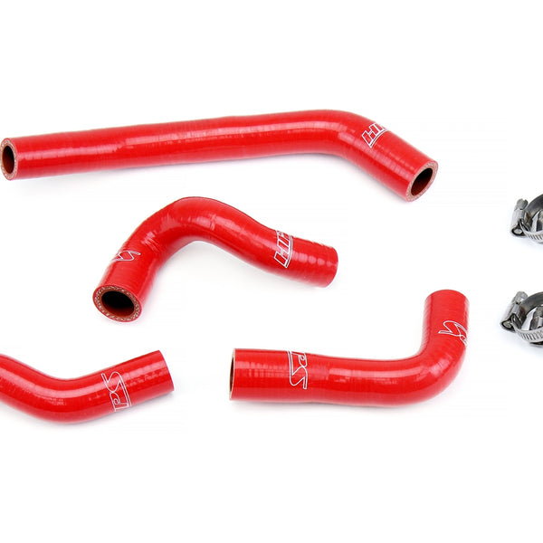 HPS Performance High Temp Reinforced Silicone Radiator Coolant Hose Kit Red 57-1825-RED