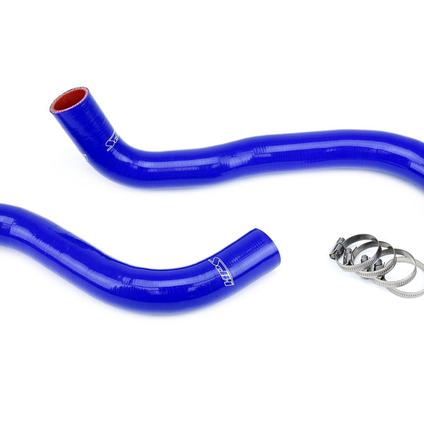 HPS Performance High Temp Reinforced Silicone Radiator Coolant Hose Kit Blue 57-1828-BLUE