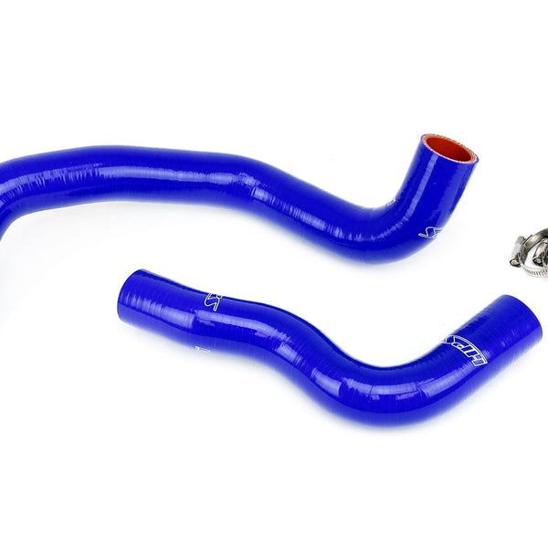 HPS Performance High Temp Reinforced Silicone Radiator Coolant Hose Kit Blue 57-1833-BLUE