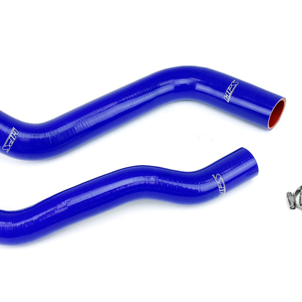 HPS Performance High Temp Reinforced Silicone Radiator Coolant Hose Kit Blue 57-1835-BLUE
