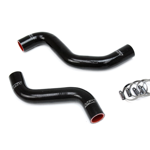 HPS Performance High Temp Reinforced Silicone Radiator Coolant Hose Kit Black 57-1840-BLK