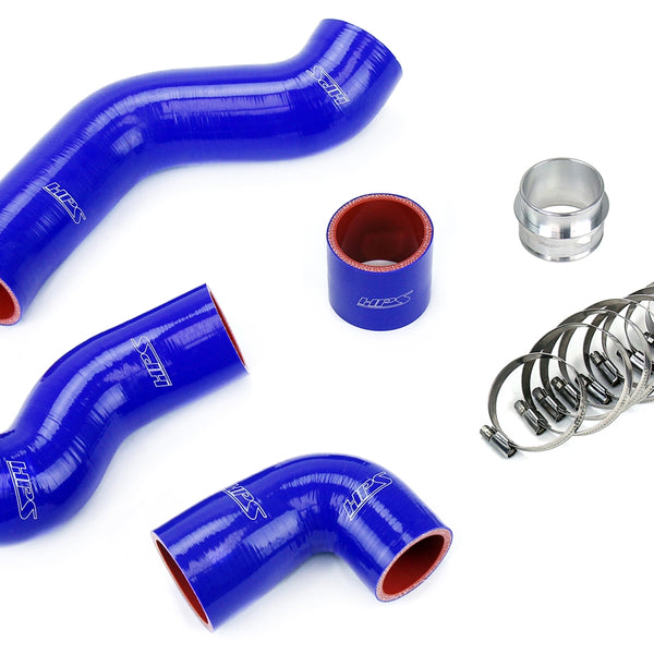 HPS Performance High Temp Reinforced Silicone Intercooler Hose Boots Kit Blue 57-1845-BLUE