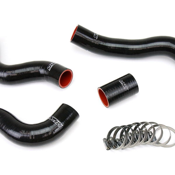 HPS Performance High Temp Reinforced Silicone Radiator Coolant Hose Kit Black 57-1847-BLK