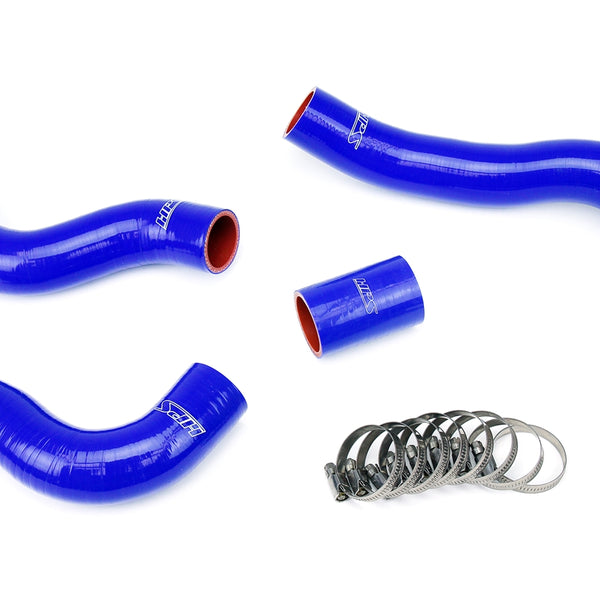 HPS Performance High Temp Reinforced Silicone Radiator Coolant Hose Kit Blue 57-1847-BLUE