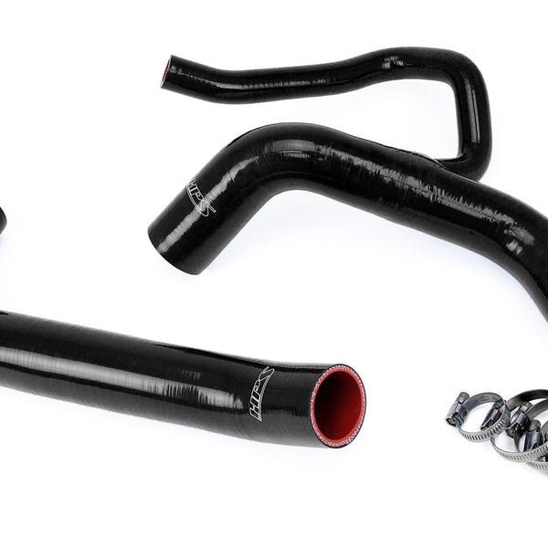 HPS Performance High Temp Reinforced Silicone Radiator Coolant Hose Kit Black 57-1848-BLK