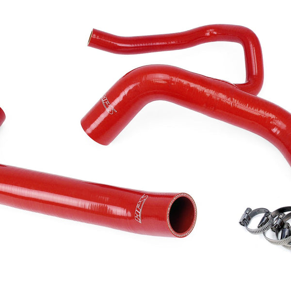 HPS Performance High Temp Reinforced Silicone Radiator Coolant Hose Kit Red 57-1848-RED