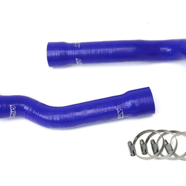 HPS Performance High Temp Reinforced Silicone Radiator Coolant Hose Kit Blue 57-1855-BLUE