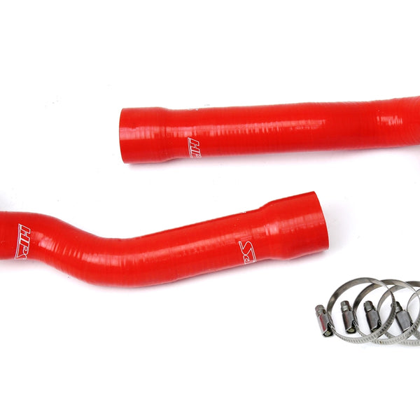 HPS Performance High Temp Reinforced Silicone Radiator Coolant Hose Kit Red 57-1855-RED