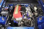 HPS Performance High-Temp Reinforced Silicone Oil Cooler and Throttle Body Coolant Hose Kit (Blue) - Honda S2000 (2006-2009)