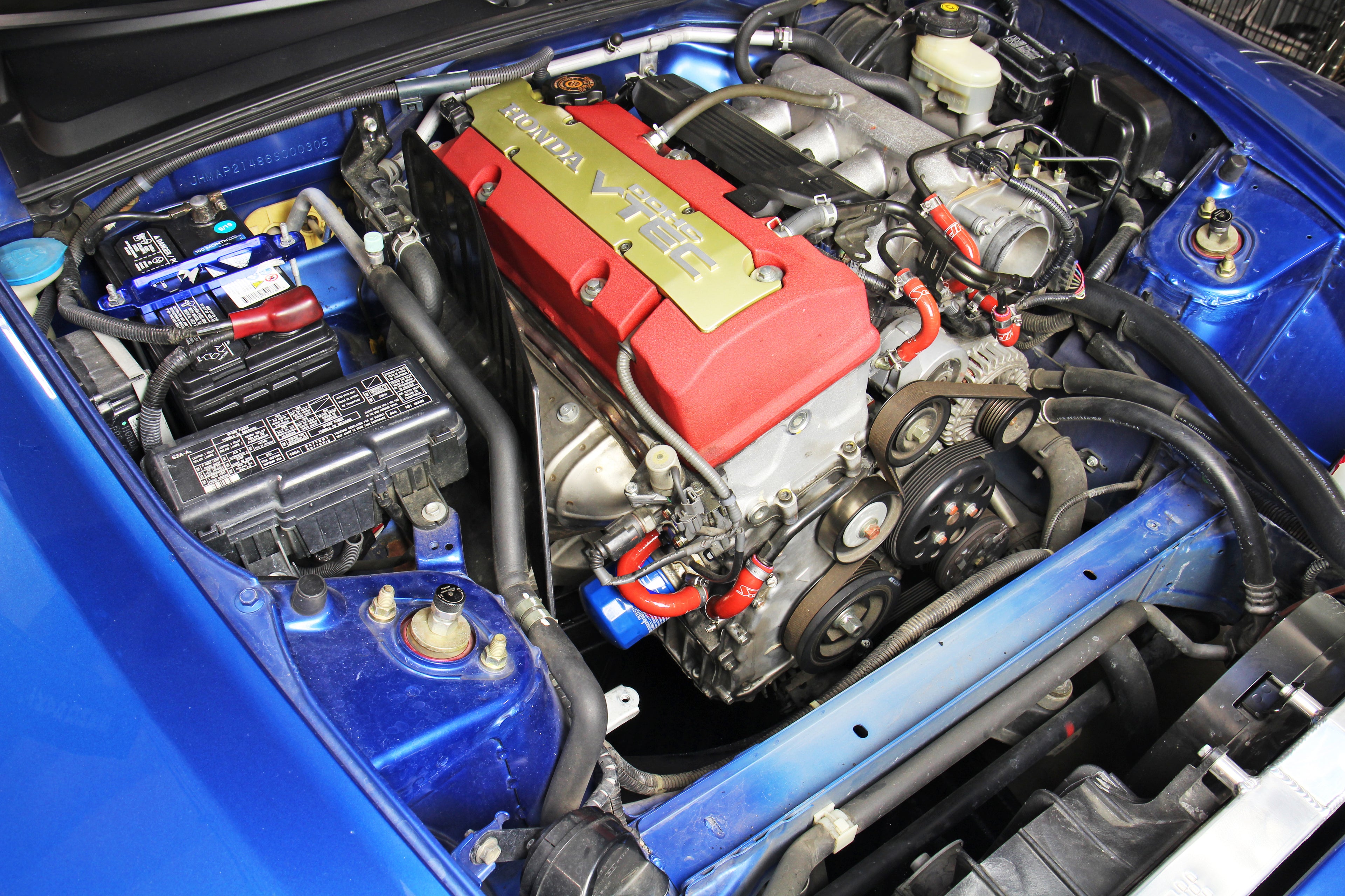 HPS Performance High Temp Reinforced Silicone Oil Cooler and Throttle Body Coolant Hose Kit, Red, 57-1857-RED