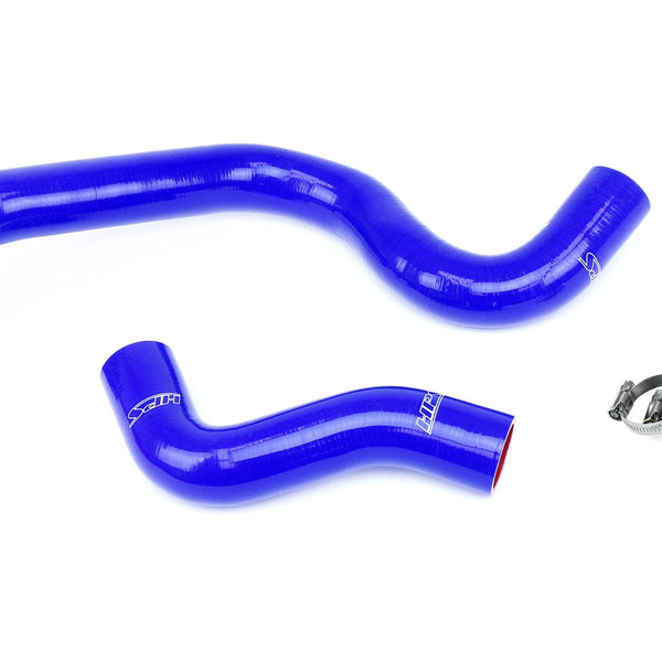 HPS Performance High Temp Reinforced Silicone Radiator Coolant Hose Kit Blue 57-1859-BLUE