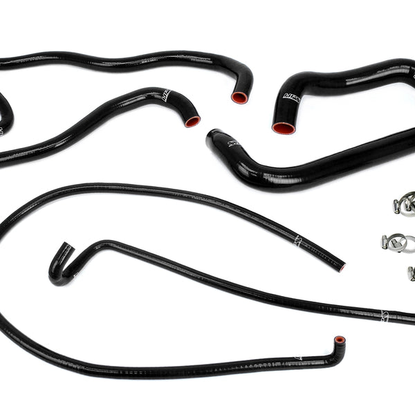 HPS Performance High Temp Reinforced Silicone Radiator Coolant Hose Kit Black 57-1861-BLK