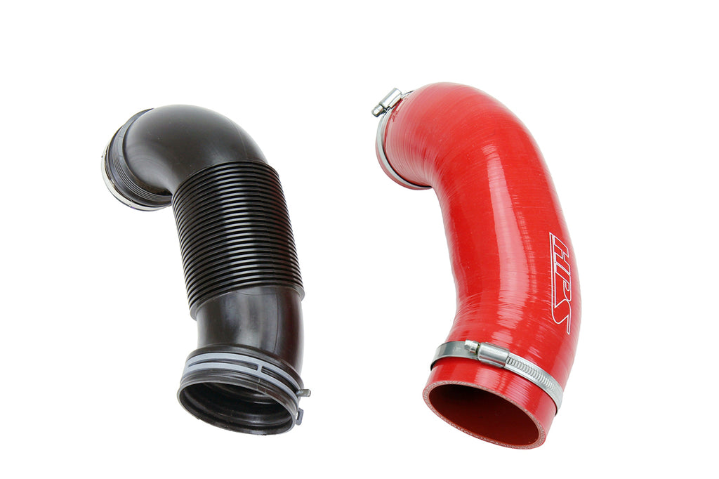 HPS Performance High Temp Reinforced Silicone Air Intake Hose Kit, Black, 57-1922-BLK