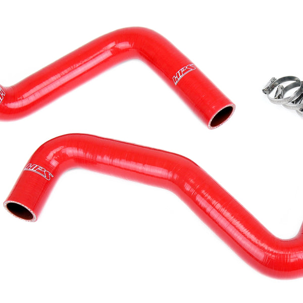 HPS Silicone Radiator Hose Kit Nissan 1989-1998 240SX with LS Swap LS1 water pump 9 o'clock thermostat SR20DET radiator Red 57-1956-RED