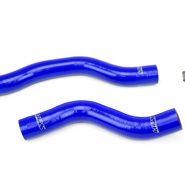 HPS Performance High Temp Reinforced Silicone Radiator Coolant Hose Kit Blue 57-1963-BLUE