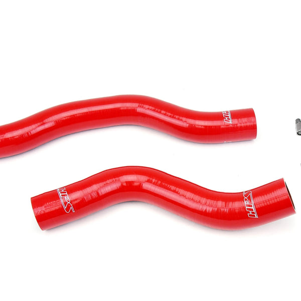 HPS Performance High Temp Reinforced Silicone Radiator Coolant Hose Kit Red 57-1963-RED