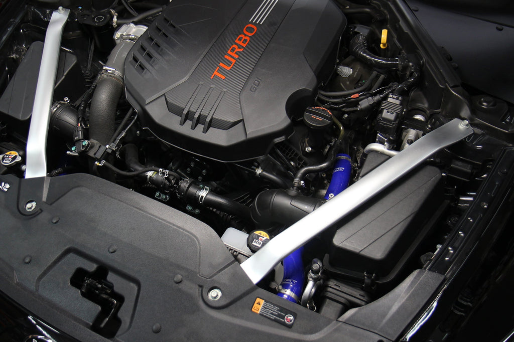 HPS Performance High Temp Reinforced Silicone Radiator Coolant Hose Kit, Blue, 57-1964-BLUE