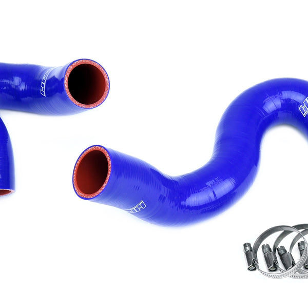 HPS Performance High Temp Reinforced Silicone Radiator Coolant Hose Kit Blue 57-1968-BLUE