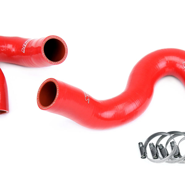 HPS Performance High Temp Reinforced Silicone Radiator Coolant Hose Kit Red 57-1968-RED