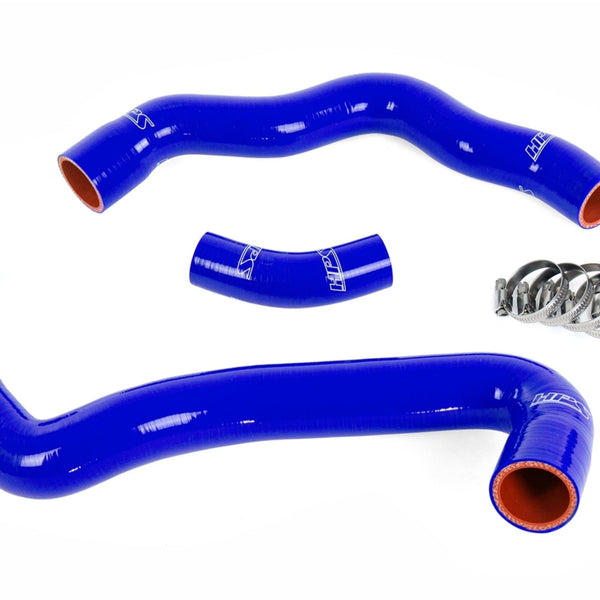 HPS Performance High Temp Reinforced Silicone Radiator Coolant Hose Kit Blue 57-1970-BLUE