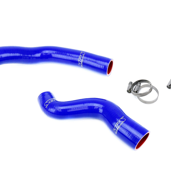 HPS Performance High Temp Reinforced Silicone Radiator Coolant Hose Kit Blue 57-1979-BLUE