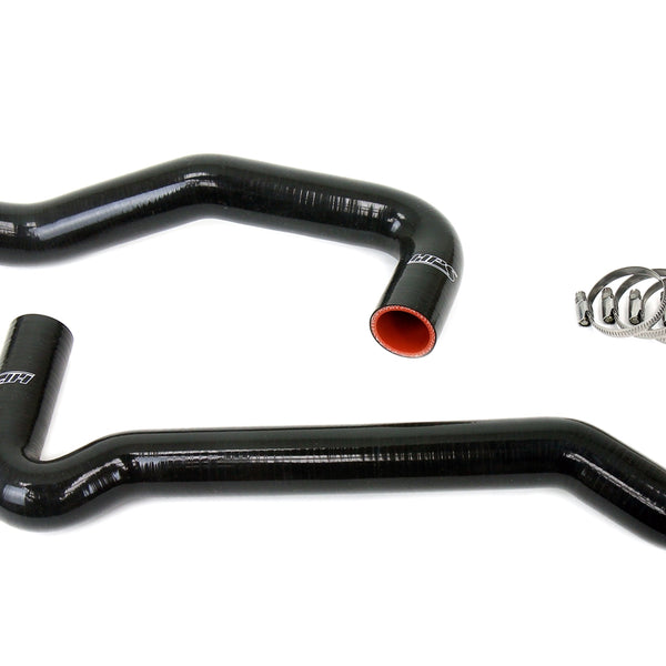 HPS Silicone Radiator Coolant Hose Kit Nissan 240SX S13 S14 S15 2JZ-GTE VVT-i Swap with SR20DET Radiator Black 57-1988-BLK