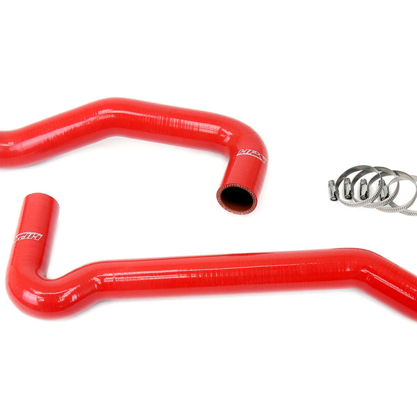 HPS Silicone Radiator Coolant Hose Kit Nissan 240SX S13 S14 S15 2JZ-GTE VVT-i Swap with SR20DET Radiator Red 57-1988-RED