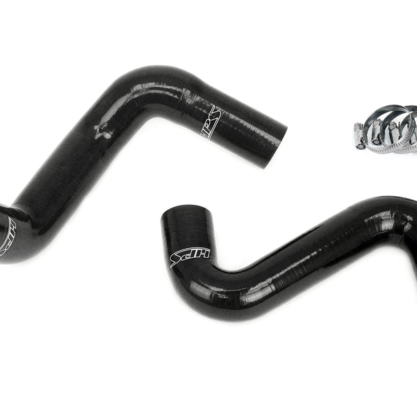 HPS Silicone Radiator Hose Kit Nissan 1989-1998 240SX with LS Swap LS3/LS7 water pump 8 o'clock thermostat SR20DET radiator Black 57-1992-BLK