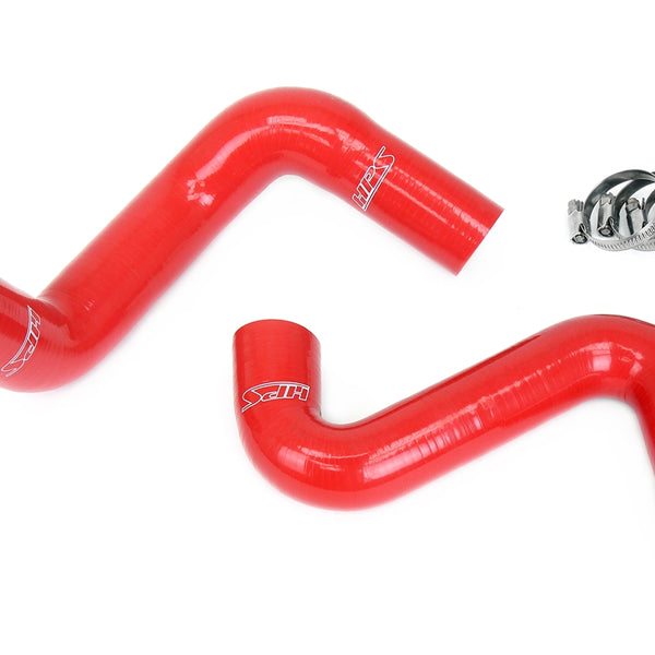 HPS Silicone Radiator Hose Kit Nissan 1989-1998 240SX with LS Swap LS3/LS7 water pump 8 o'clock thermostat SR20DET radiator Red 57-1992-RED
