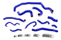 HPS Performance High Temp Reinforced Silicone Radiator Heater Water Pump and Expansion Tank Coolant Hose Kit Blue 57-1995-BLUE