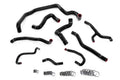 HPS Performance High Temp Reinforced Silicone Radiator Heater Water Pump and Expansion Tank Coolant Hose Kit Black 57-1997-BLK