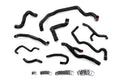 HPS Performance High Temp Reinforced Silicone Radiator Heater Water Pump and Expansion Tank Coolant Hose Kit Black 57-1998-BLK
