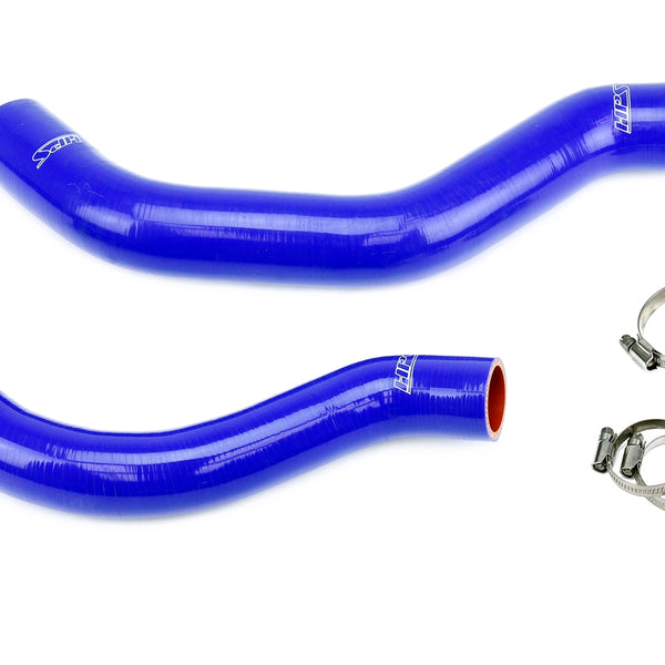 HPS Performance High Temp Reinforced Silicone Radiator Coolant Hose Kit Blue 57-2001-BLUE
