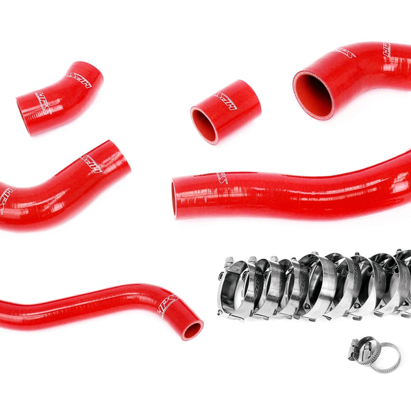 HPS Performance High Temp Reinforced Silicone Intercooler Hose Boots Kit Red 57-2003-RED