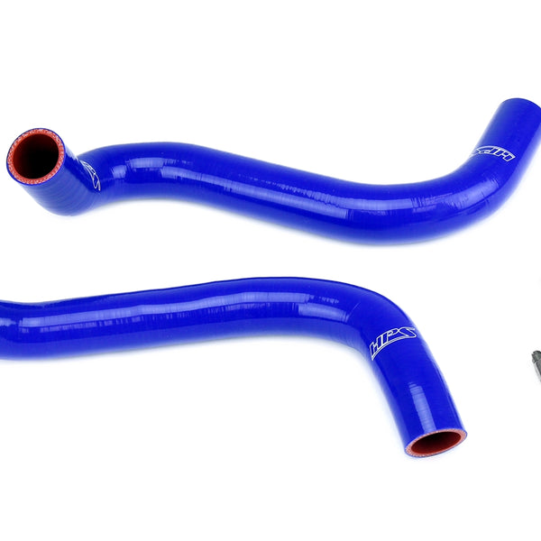 HPS Performance High Temp Reinforced Silicone Radiator Coolant Hose Kit Blue 57-2011-BLUE